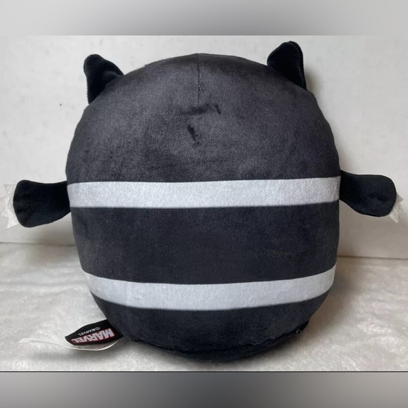 Marvel Cuutopia 7" Squishy Black Panther Plush Toy, Mattel 2022 - Picture 3 of 5